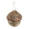 Straw Birdhouse for Parrot Hamster Small Animal's Cage Birds Breeding Bird House Home Hanging Decorations