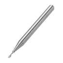 Drillpro 1/8 Inch Shank Single Flute Milling Cutter 1-3.17mm Tungsten Steel PCB Engraving Bit CNC Tool