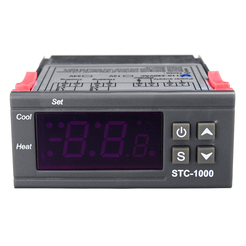 12V Temperature Controller 10A 1500W Digital Dispaly Microcomputer Temperature Controller Switch