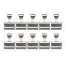 50PCS Dental Orthodontic Sliding Stainless Steel Crimpable Arch Hooks Dental Tools
