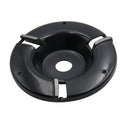 Drillpro 4 Inch Carving Disc Woodworking Turbo Plane 3T Milling Cutter For 16mm Aperture Angle Grinder