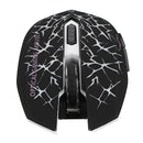 Azzor M6 2400dpi Rechargeable 2.4GHz Wireless Backlit Optical Mouse Silent Mouse