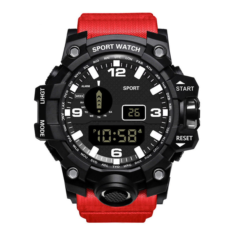 HONHX 55-Z66 Men Luminous Display Stopwatch Fashion Sport Digital Watch