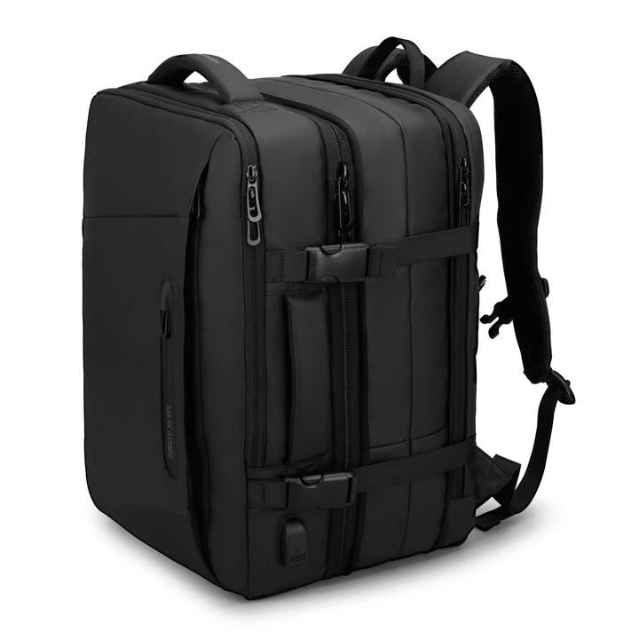Mark Ryden MR9299 17 inch Laptop Backpack Raincoat Male Bag USB Recharging Multi-layer Anti-thief Travel Backpack