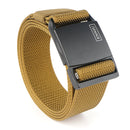 ENNIU 125cm 100D Nylon Magnetic Quick Release Buckle Heavy Duty Tactical Belt Men's Waist Belt
