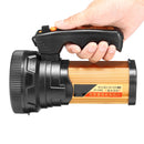 Super Bright Handheld Design Portable Spotlight USB Rechargeable Searchlight  LED Flashlight