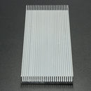 3pcs 100x41x8mm Aluminum Heat Sink Heat Sink Cooler For High Power LED Amplifier Transistor Cooling