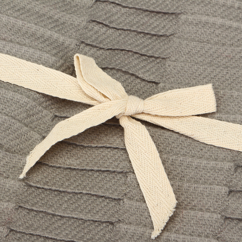 Soft Knitted Throw Blankets Bed Sofa Couch Decorative Fringe Waffle Pattern