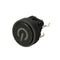 10Pcs Blue LED Power Symbol Momentary Latching Switch LED Light Push Button SPST