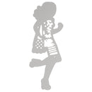 Modern Girl Princess Side Cutting Dies DIY Scrapbook Photo Album Paper Craft