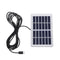 6V/1.2W Polycrystal Solar Panel Portable Solar Power Panel With Cable