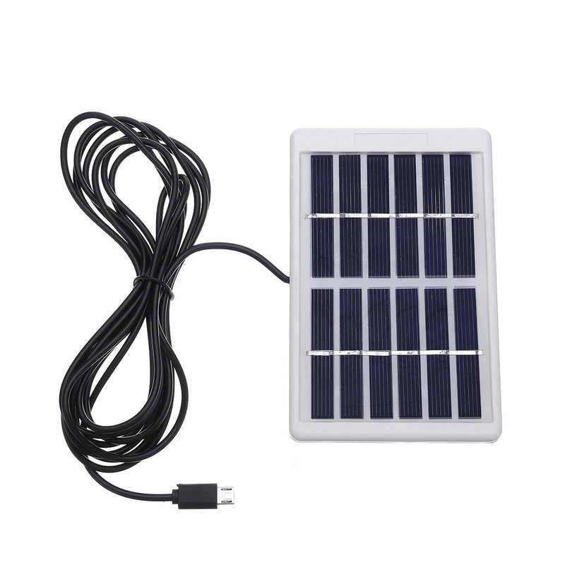 6V/1.2W Polycrystal Solar Panel Portable Solar Power Panel With Cable