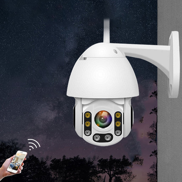 Wireless 1080P HD 360 PTZ Full Color 8 LED Dome IP Camera AP Hot Spot Wireless WiFi Alarm Surveillance Camera Night Vision Baby Monitors