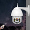 Wireless 1080P HD 360 PTZ Full Color 8 LED Dome IP Camera AP Hot Spot Wireless WiFi Alarm Surveillance Camera Night Vision Baby Monitors