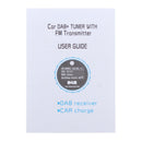 Universal Car DAB Receiver +Tuner Digital Radio Adapter FM Transmitter Antenna USB Charger