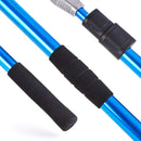 LEO 50x50x60cm Aluminum Alloy Folding Fly Triangle Brail Fishing Net Telescopic Portable Fish Trap