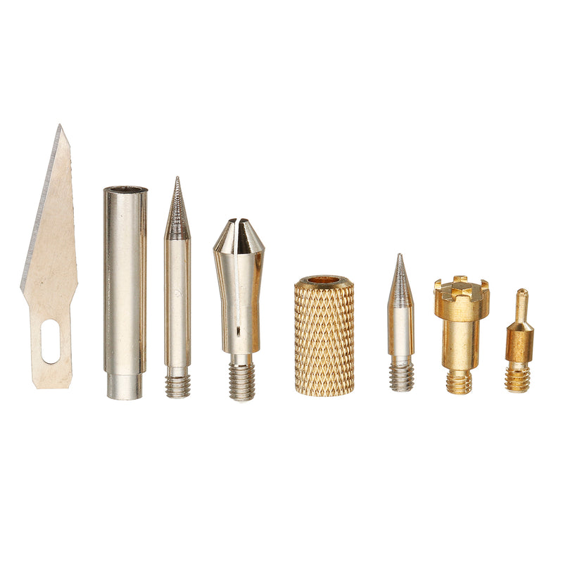 45-IN-1 US Plug Electric Solder Iron Wood Pyrography Pen Set