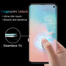 2 Packs Kisscase 10D Curved Edge Hydrogel Screen Protector For Samsung Galaxy S10 6.1 Inch Support Ultrasonic Fingerprint Unlock