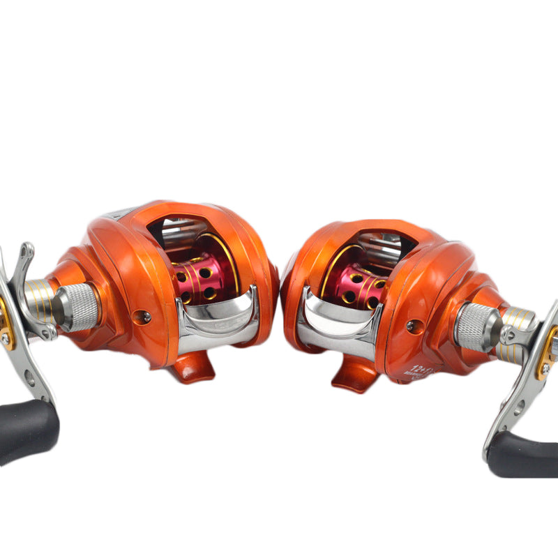 ZANLURE 6.3:1 12+1BB Metal Baitcasting Fishing Reel Left / Right Hand Lure Fishing Reel