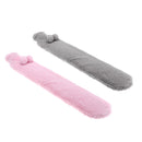74x14cm Hot Water Bottles Large Long Area Warm Relaxing Heat with Removable Cover