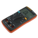 ANENG AN8004 Orange Digital 2000 Counts Auto Range Multimeter Backlight AC/DC Ammeter Voltmeter Resistance Frequency Capacitance Meter + Test Lead Set