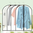 Plastic Clothing Covers Clear Dust-proof Cloth Cover Suit Dress Clothes Bag Storage Protector