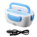 Portable Electric Heated Car Plug Heating Lunch Box Bento Box Food Warmer 12V