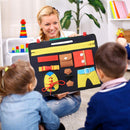 Baby Toy Felt Board Children Preschool Educational Drawing Board Learning Toys Gift