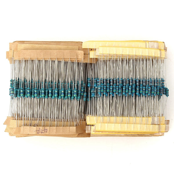 Geekcreit 4050pcs 135 Value 1/4W Metal Film Resistor Assortment Kit