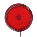 Car LED Tail Rear Bumper Reflector Lights Round Brake Stop Warning Lamp For Nissan Qashqai Trail