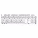 White Dual Shot PBT Translucent 104 KeyCap backlit for Cherry MX Keyboard