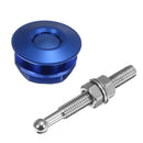 Red/Blue/Black Push Button Billet Hood Pin Lock Clip Engine Quick Latch Aluminum Alloy