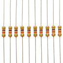 1500pcs 30 Value 1ohm-3M 1/2W Carbon Film Resistor