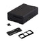 Premium Aluminum Alloy Metal Case Shell Enclosure Box With Anti-slip Drops For Raspberry Pi 2/3
