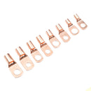 60Pcs SC Series Bare Terminals Wire Connector Terminal Copper Lug Ring Seal Wire Connectors Assorted Kit