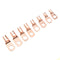 60Pcs SC Series Bare Terminals Wire Connector Terminal Copper Lug Ring Seal Wire Connectors Assorted Kit