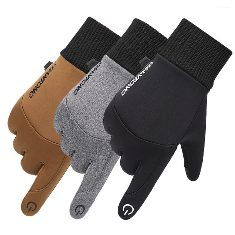 Winter Warm Thermal Touch Screen Motorcycle Gloves Ski Snow Snowboard Cycling Touchscreen Waterproof