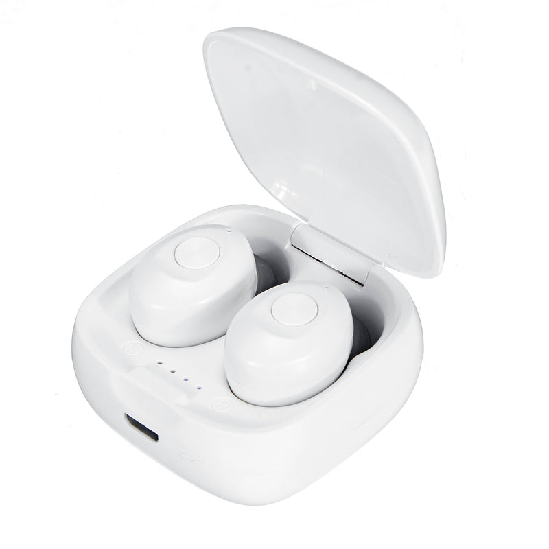 Mini TWS True Wireless bluetooth 5.0 Earphone 5D Stereo IPX5 Waterproof Headphone with Mic