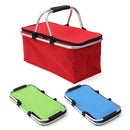 30L Large Folding Insulated Thermal Cooler Bag Picnic Camping Lunch Storage Baskets