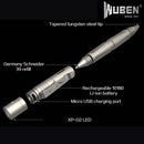 WUBEN TP10 XP-G2 USB Rechargeable Tactical Mini LED Pen Light Flashlight 10080