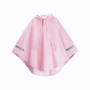 7th Children Cloak Raincoat Boy Girls Waterproof Poncho with 3M Reflection Strip  For Children Rain Coat