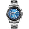 SKMEI 1393 Stainless Steel Business Style Waterproof Date Display Men Wrist Watch Quartz Watches