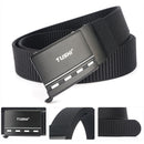 TUSHI 125cm x 3.4cm Nylon Zinc Alloy Buckle Tactical Belt Casual Belts Waist Belts