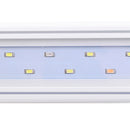 48.5CM Aluminum Adjustable LED Aquarium Light  Fish Tank Panel Lamp Blue+White AC220V