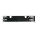 3Pcs Straight Board 8x 5050 RGBW Cool White LED 6000K Display With Integrated Drivers Module
