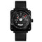 SKMEI 9172 Men Watch Fashion Square Dial Milanese Strap Male Quartz Wrist Watch