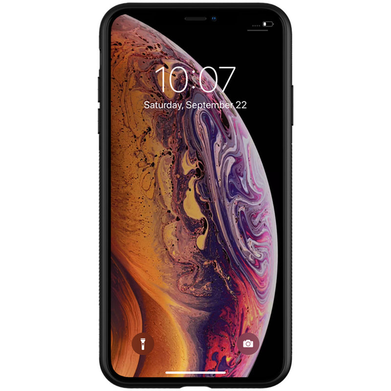 NILLKIN 3D Texture Shockproof Hard PC + Soft TPU Back Cover Protective Case for iPhone XR
