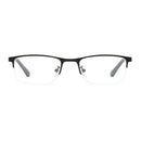 TR90 Metal Half Frame Reading Glasses Ultra-light Comfortable Presbyopic Glasses
