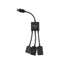 Bakeey 3 In 1 Type-C Eat Chicken Artifact OTG Data Cable HUB Adapter For iPhone XS XR XIAOMI HUAWEI P30 Keyboard