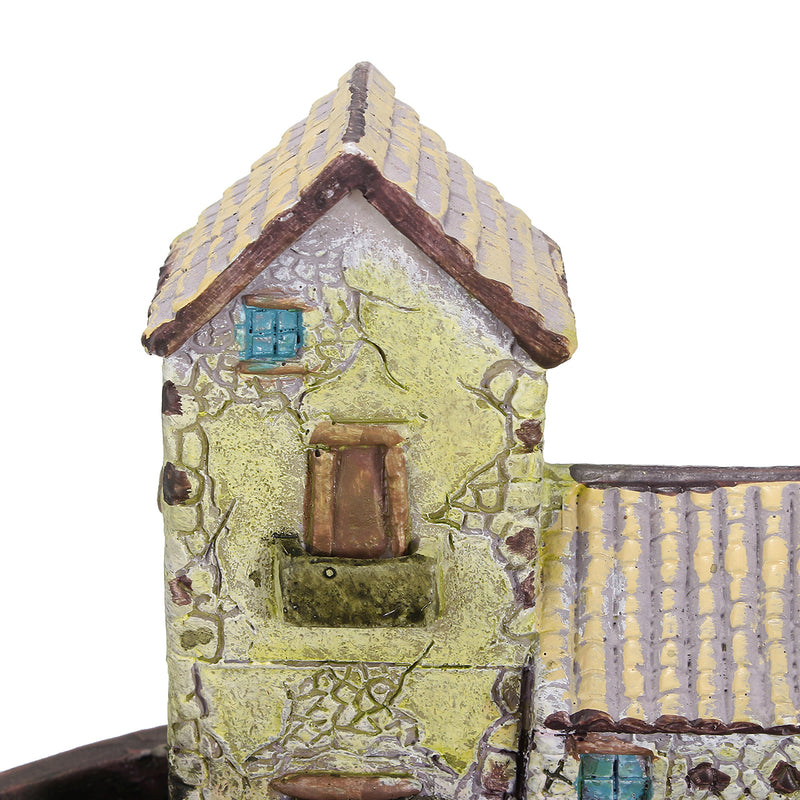 Sky Garden Potted Big House Micro Landscape Meat Plant Pots Flower Pot Resin Decorations